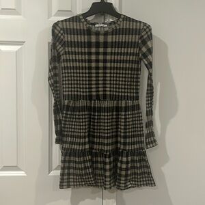 Zara Trafaluc Sweater Mini Long Sleeve Sweater Dress